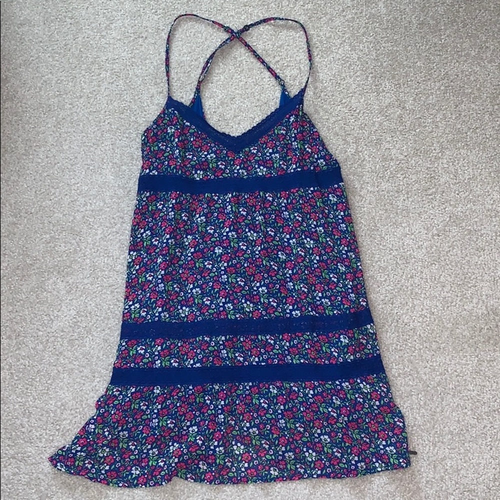 A&F Blue Floral Sundress